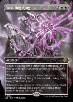 Wedding Ring The Lost Caverns of Ixalan- Commander decks Alternate Art